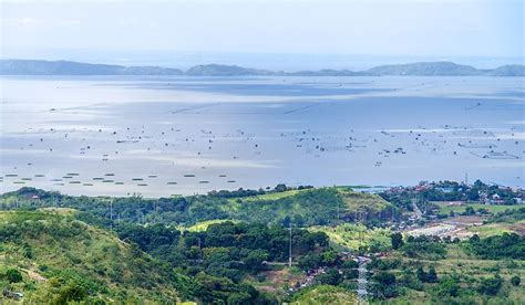 Laguna de Bay: The largest lake in the Philippines .